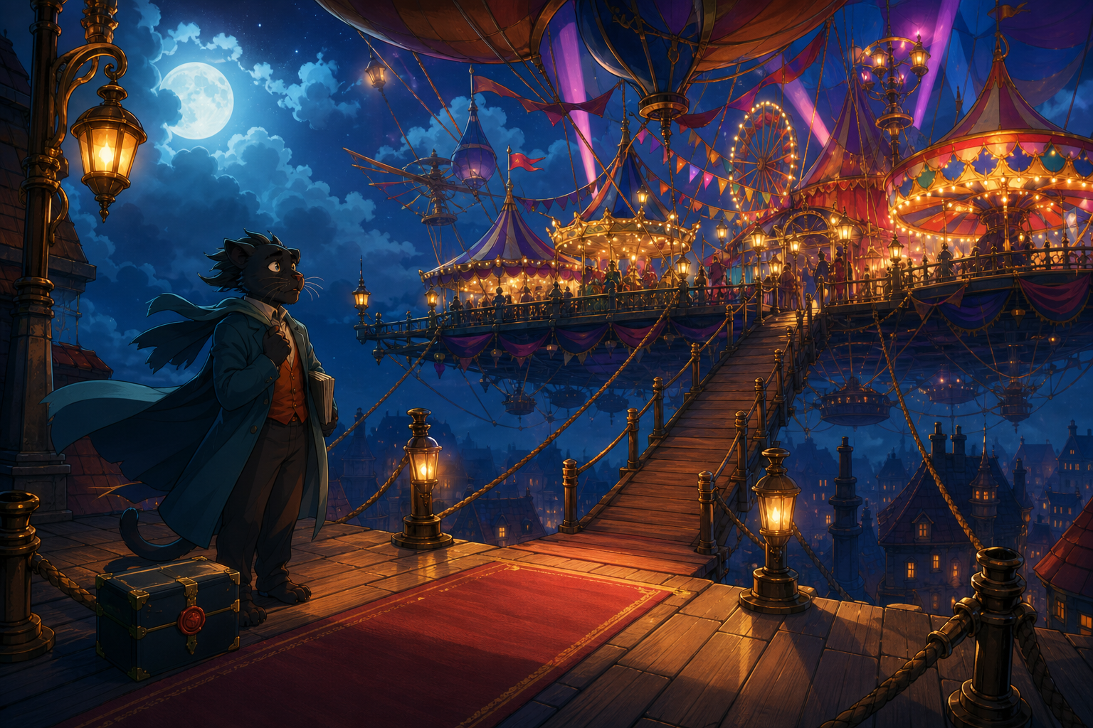 Rooftop Fairground Edge