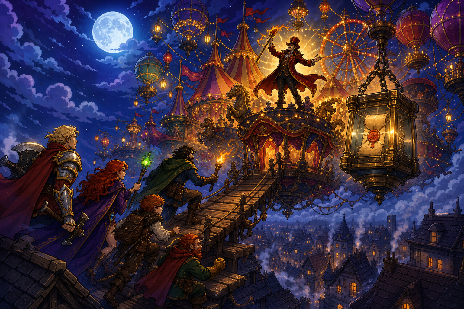Floating Carnival Cover