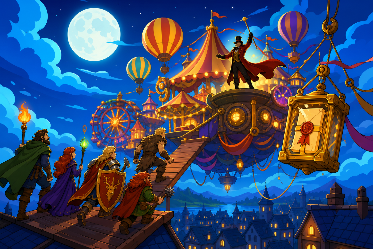 Floating Carnival Cover